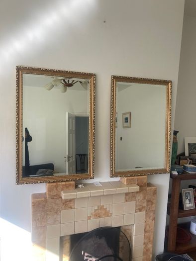 Mirrors x 2 - Vintage