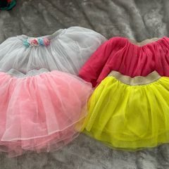Set of tutu skirts for a girl, 2-4 years