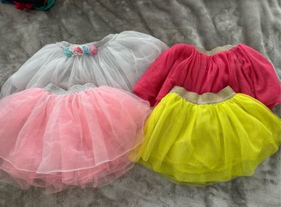 Set of tutu skirts for a girl, 2-4 years