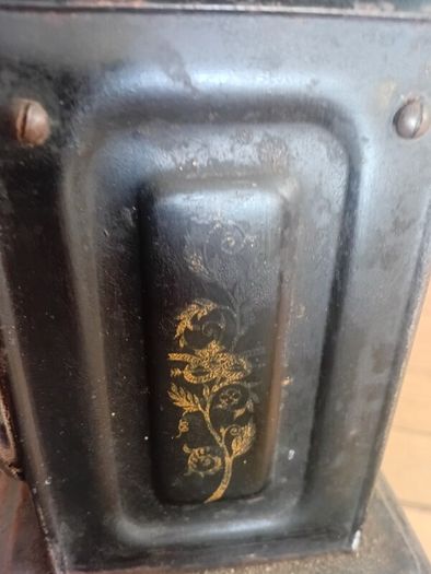 antique hughes family scale