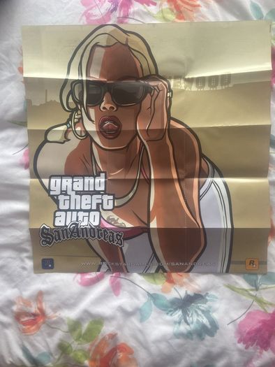 Gta San Andreas Xbox 360 Complete with Map