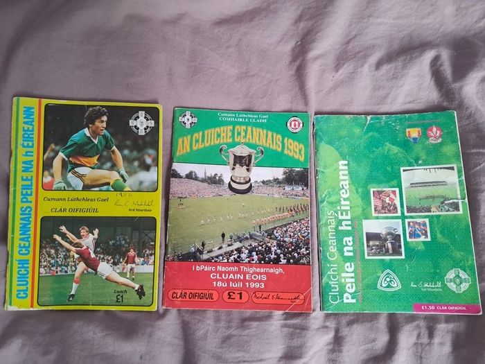 GAA All-Ireland Final Progammes
