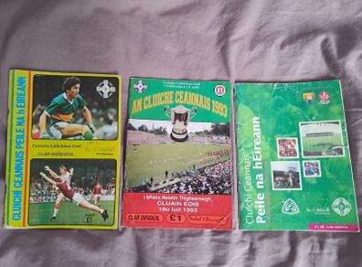 GAA All-Ireland Final Progammes