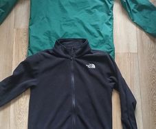 The North Face Boys 2-in-1 Jacket Medium - Green/Black