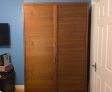wardrobe and chest of drawers
