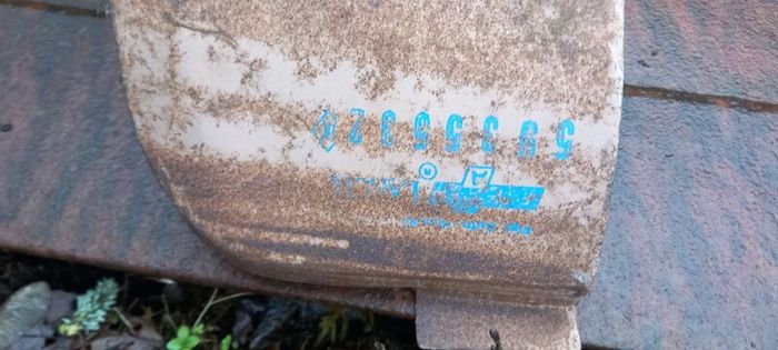 fiat 127 mk3 front left wing panel NOS