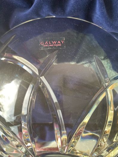 Galway Crystal Trifle Bowl