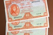 Irish Ten shilling lavery notes