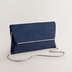 Navy Clutch Bag