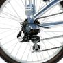 20" Wheel Viking Park Lane 7 Speed Alloy Folder, Silver Image 3