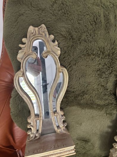 Pair of ornamental wall candle holders