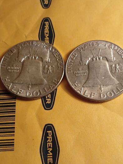 USA silver half dollars