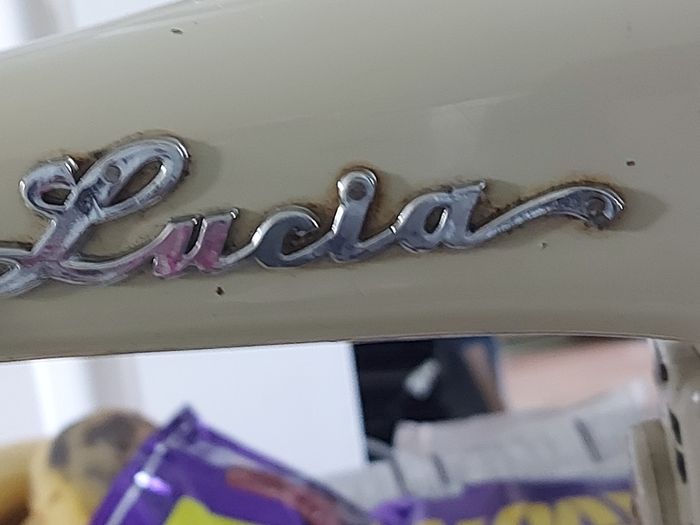 Vintage Lucia Sewing Machine for parts or repair
