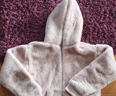 Pink Fluffy older kids  jacket