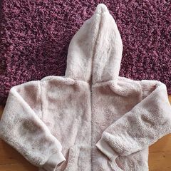 Pink Fluffy older kids  jacket
