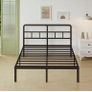 Double Bed Frame with Curved Headboard Image 10