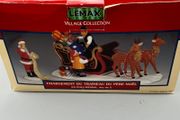 Lemax Christmas Village Vintage 2000 - Loading Up Santa's Sleigh - 03335A Retired