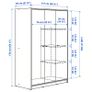 3 door wardrobes from IKEA x 3 Image 8