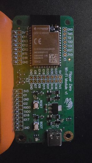 Flipper Zero + wifi dev board + silicone case