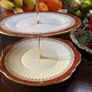 Bona china England "Dushes" cake stand Image 4