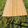 Oak dining table Image 6
