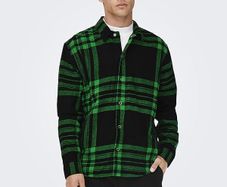 ONLY & SONS Men's Onstabb Ls Heavy Check RLX Shirt Shirt 22022991, S