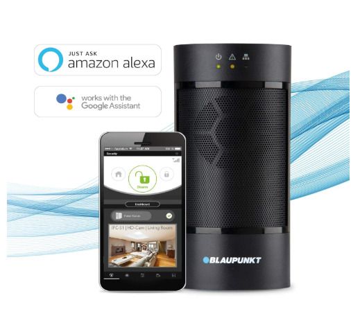 Blaupunkt Q3100 Smart Home Alarm Starter Kit, Black