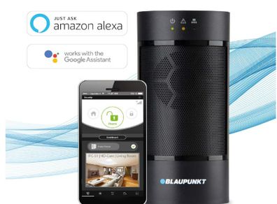 Blaupunkt Q3100 Smart Home Alarm Starter Kit, Black