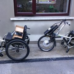Battery powered all-terrain wheelchairs