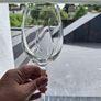John Rocha Waterford Crystal Weft Flow white wine glasses x 6 Image 2
