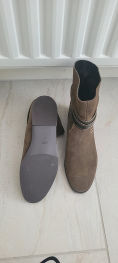 Suede ankle boots