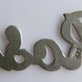 Vintage 925 Sterling Silver- ROSE  Name Necklace Image 5