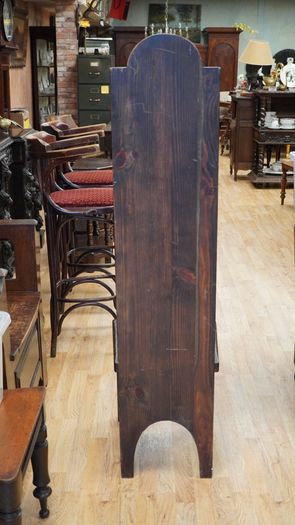Vintage Gothic Revival Carved High-Back Chair