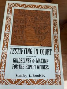 Testifying in Court book