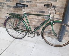 Antique bike triumph