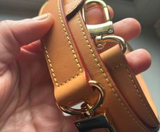 Unbranded 100% Vachetta Leather Strap for Louis Vuitton bags