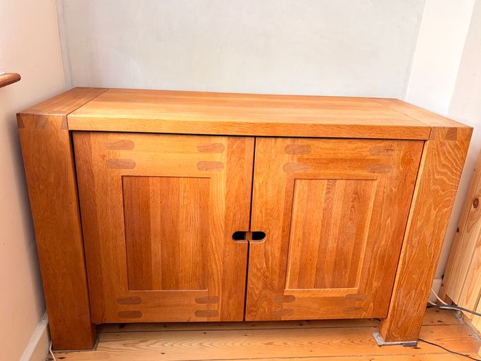 Solid Oak Sideboard 1250 x 500