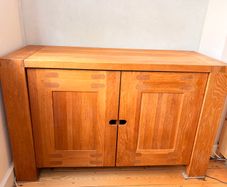 Solid Oak Sideboard 1250 x 500