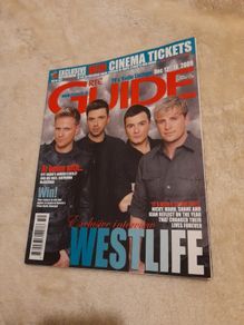RTE Guide 2009 Westlife Cover