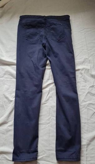 Armani j10 cotton pants size 29/29 zip fly navy in excellent condition