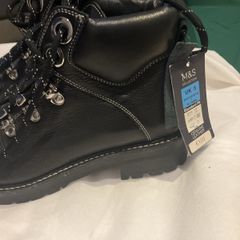 marks & spencer leather boots