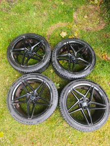 19'' Veemanns 5x112. Set of 4 with good tyres