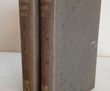 Milton's Poetical Works: With Life, Critical Dissertation and Explanatory Notes by Rev. George Gilfillan (2 Volume Set) (HQ50)