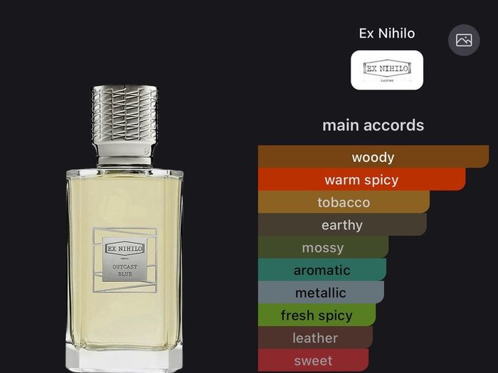 Ex Nihilo Outcast Blue 100ml Eau de parfum