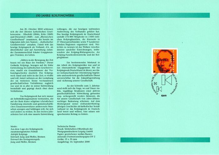 1999 Bundes Republic Deutschland (Germany) Federal Annual Stamp EFT Collection with 51 images of contents