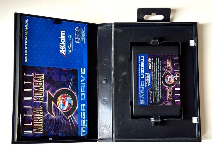 Ultimate Mortal Kombat 3 for Sega Mega Drive Boxed and Minty