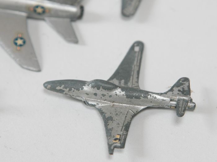 Vintage Dinky and Tekno die-cast planes