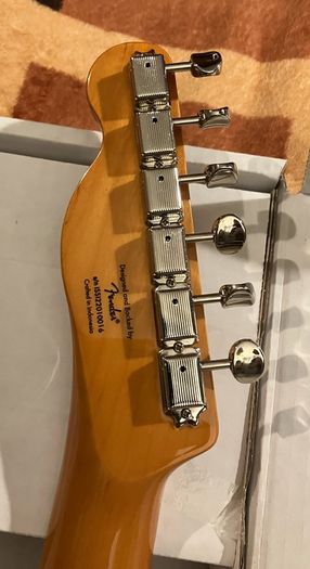 fender squier cv thin line telecaster neck