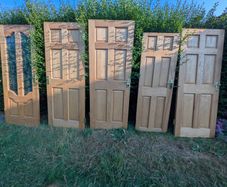 5x Interior doors
