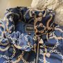 Girls designer Guess puffer jacket ski coat chains 7 Image 3